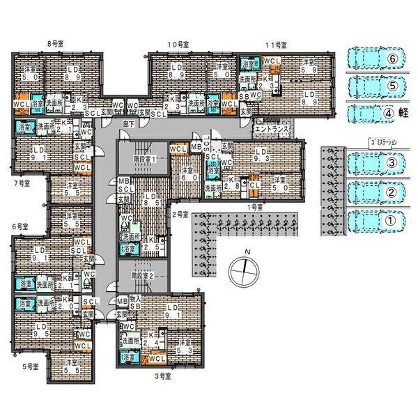 Elle Cube学園前(エルキューブ学園前) 画像6