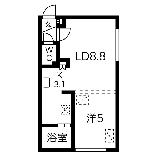 ルナクレシエンテ琴似 画像11
