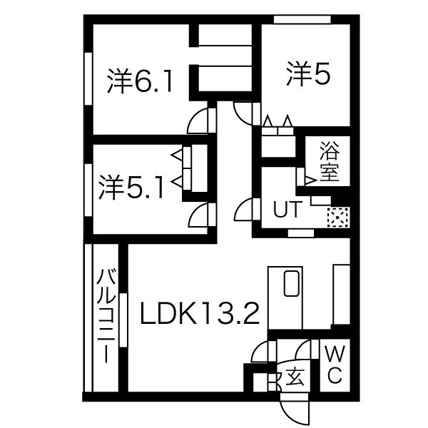 カレラ山の手 画像12