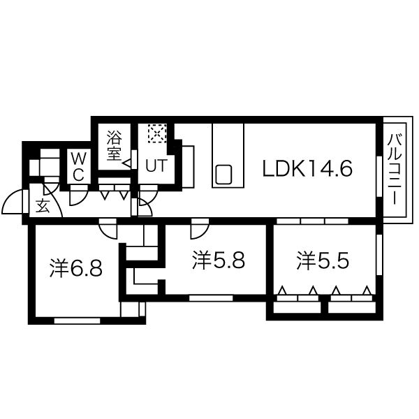 RESIDENCE　SAPPORO　A23