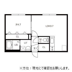 Clair白石中央(クレール白石中央) 画像16