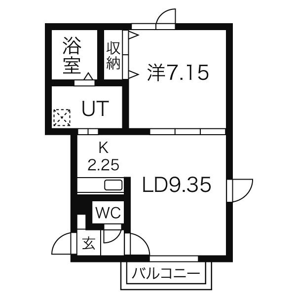 クラージュ南あいの里 画像12