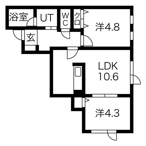 プレゼンス八軒 画像14