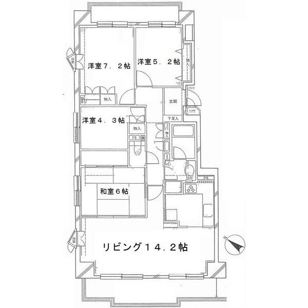 森林公園パークハウス西参番街C棟 画像11