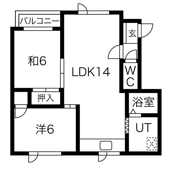 コーポ8・3　B 画像12