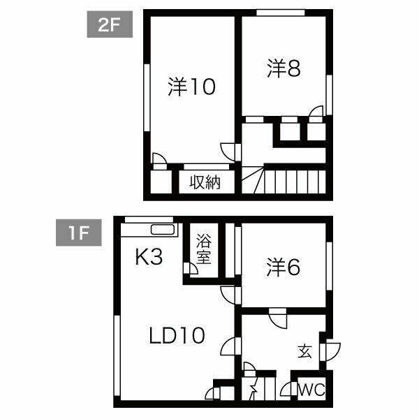氏家貸家1-14 画像12