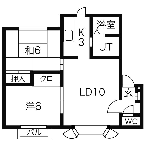 グレースパーク新札幌D 画像12