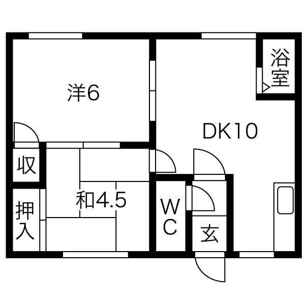 明星マンションD 画像9