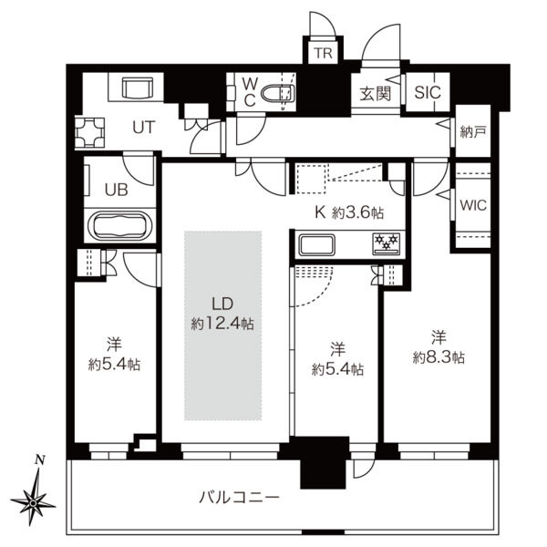 【分譲賃貸】ONE札幌ステーションタワー 画像13