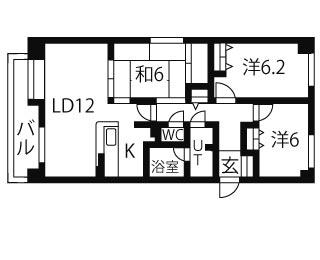 MANSION KURODA南8条 画像6