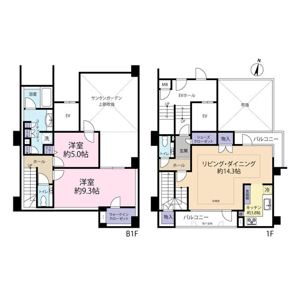 ブリリア中央図書館前　TWIN PATIO 画像16