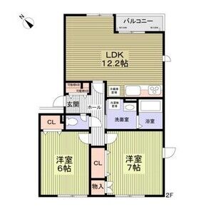 グランジュール欅の間取り図
