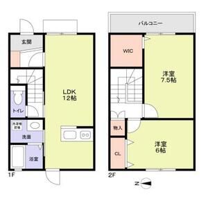 フォレスト・メゾンの間取り図
