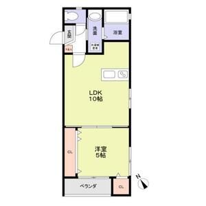 シティコート八尾WEST(A)の間取り図