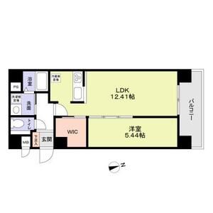 JJ RESIDENCE NISHIKUJOの間取り図