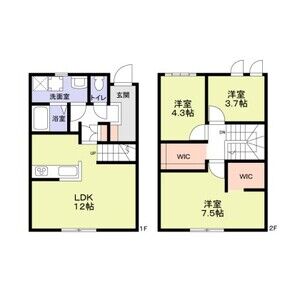 フォレストメゾンのざきの間取り図