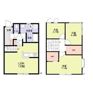 フォレストメゾンのざきの間取り図