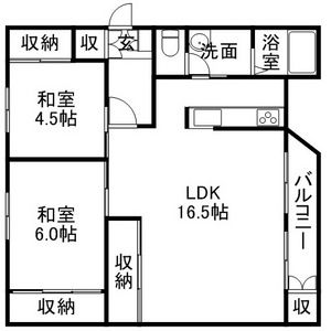 西野ハイツB棟 画像15