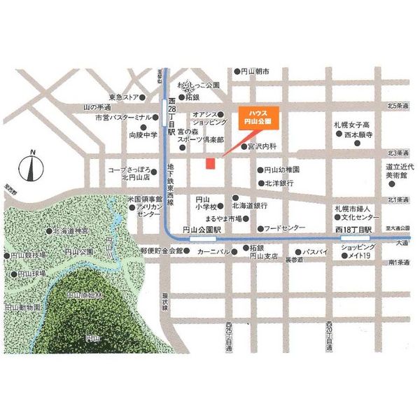 ハウス円山公園 画像3