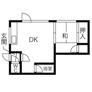 コーポ月寒西 画像13