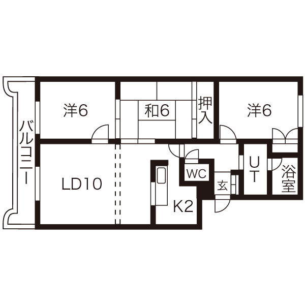 ローヤルハイツ東苗穂 画像14