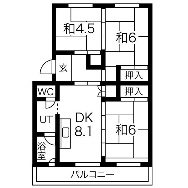 アルファスクエア山の手3号棟 画像12