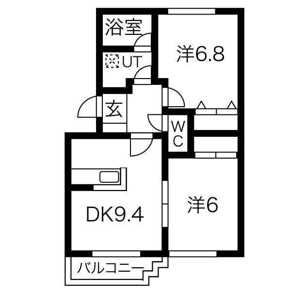 澄川パークハイツ弐番館 画像5
