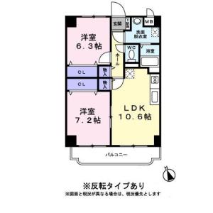 メゾン ボヌールの間取り図