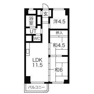 平岸ハイツ第一 画像15