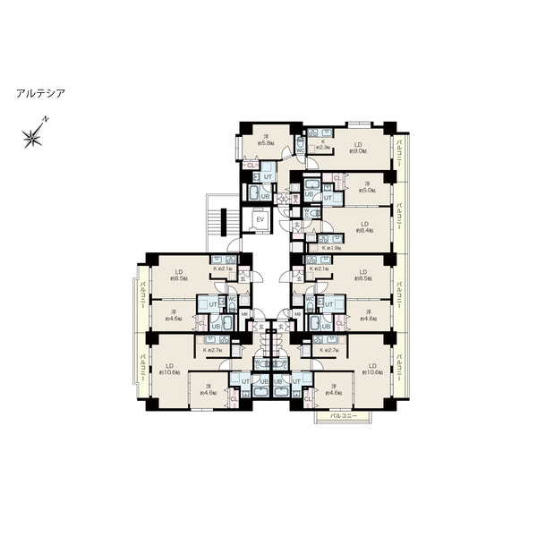フロア図面