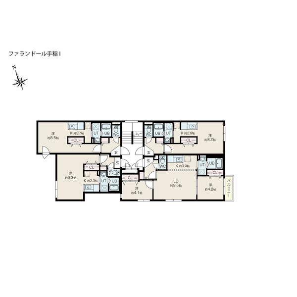 フロア図面
