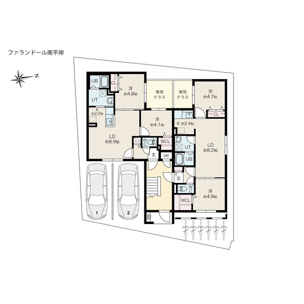 フロア図面