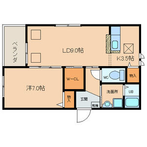 シャルマン・ドミール堺の間取り図