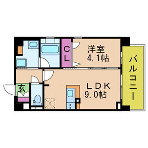 ラ テール南塚口の間取り図