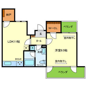 岡本Rd12の間取り図