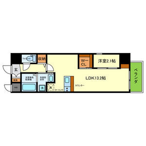 ONLYONE池田新町の間取り図