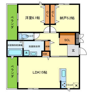 T-TRAD CASAの間取り図