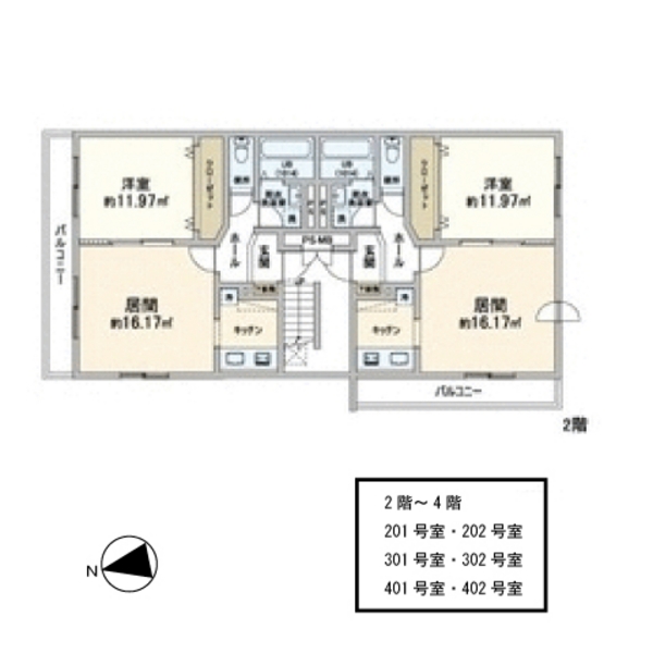 フロア図面