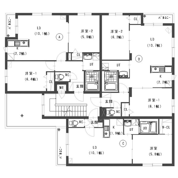 フロア図面