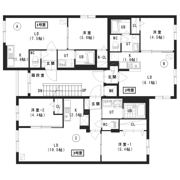 フロア図面