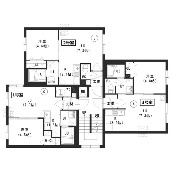 フロア図面