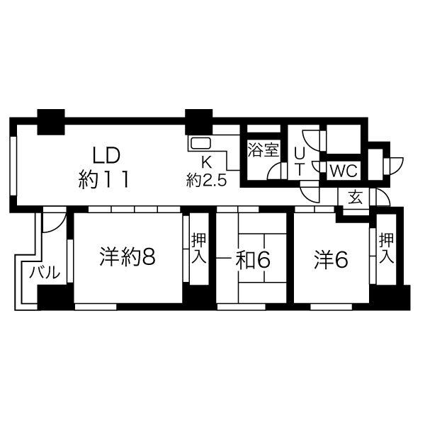 ライオンズマンション真駒内 画像10