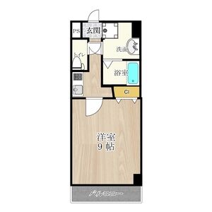 CITY SPIRE上新庄の間取り図