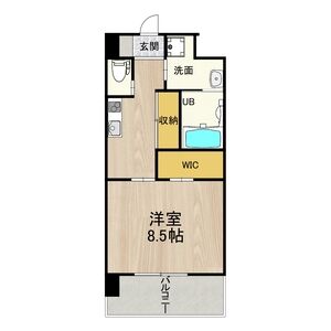 PHOENIX Clove Tomoi(フェニックスクローブトモイ)の間取り図