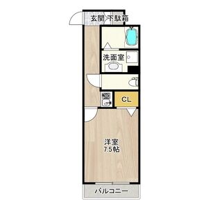 CITY SPIRE神戸元町IIの間取り図