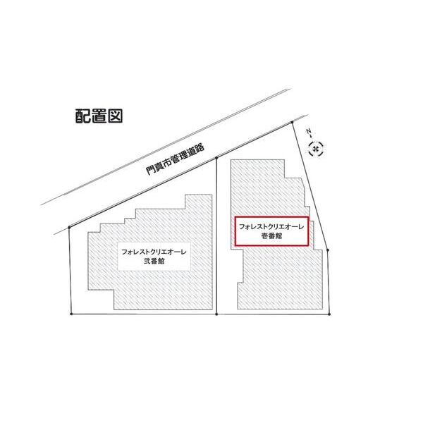 フォレストクリエオーレ上島町壱番館の外観7枚目