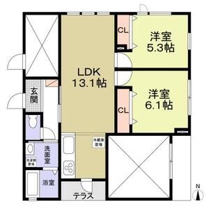 Quartetto due(カルテットデューエ)の間取り図