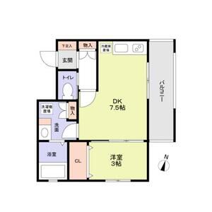 ルビアス柴島の間取り図