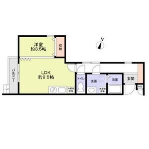 クレドールKの間取り図