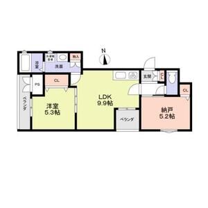 フォレストクリエオーレ神崎の間取り図